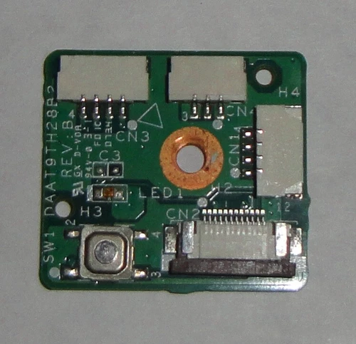 HP DV9000 Series Power Button Board - 432987-001, DAAT9TH28B2, 33AT9BB0002