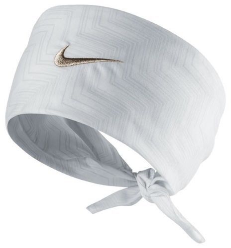 Nike Tennis Bandana Hero Print Zinc 2021 Super-cheap Metallic Federer White Rafa