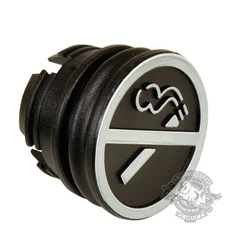 Black No Smoking Logo Cigarette Lighter Eliminator Plug Car Truck Suv Hot Rod