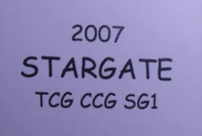 STARGATE TCG CCG SG1 MISSION CARD Wormhole X-Treme!, The Bridge Studios # 205