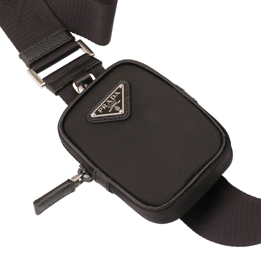 PRADA Shoulder Bag Men Women Nylon with Pouch 2VD034 2DMH PRADA Shoulder Bag Men Women Nylon with Pouch 2VD034 2DMH