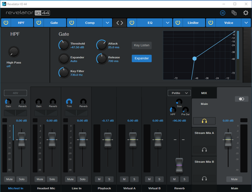 Streaming PRO Mixer / USB-C Audio Interface with Intergrated Loopback & DSP FX - Picture 15 of 17