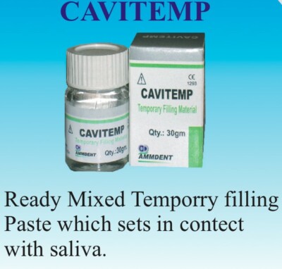 AMMDENT CAVITEMP DENTAL Cemento Materiale Per Otturazioni Temporanee C 974516