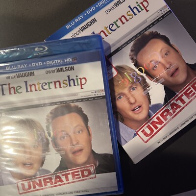 The Internship (Blu-ray/DVD, 2013, 2-Disc Set, Includes Digital Copy)