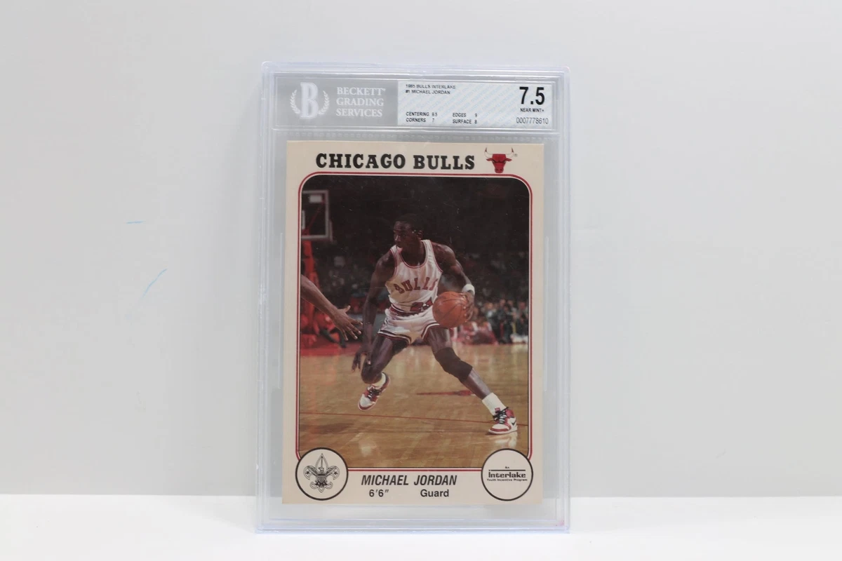 Michael Jordan 7.5 Graded Rookie Basketball Trading Cards for sale | eBay