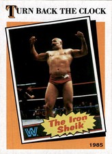 2016 Topps WWE Heritage #1 The Iron Sheik Turn Back the Clock