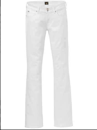 White Joliet Slim Bootcut Jeans RRP 