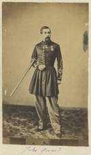 Mayer & Pierson CDV. Jules G�rard, known as "le Killer de Lions", lt du 3e Spahis.