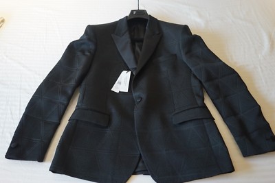 NEW $995 Versace Collection Evening Jacket size 54 Black