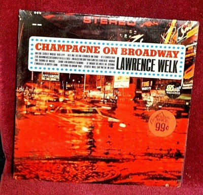 Lawrence Welk Champagne on Broadway LP PLAY TESTED