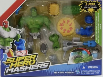 Marvel Avengers Super Hero Mashers Smash Fist Hulk Figure