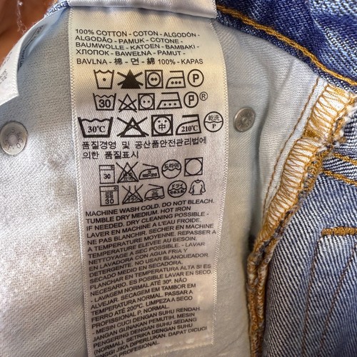 Levi's 517 Bootcut Blue Jeans Medium Wash Denim Classic Fit Mens Size 32x34 - Picture 11 of 12