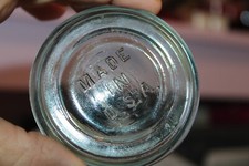 Antique, 3'', Blue, MADE IN USA, Mason Jar Insert, Item Z-267
