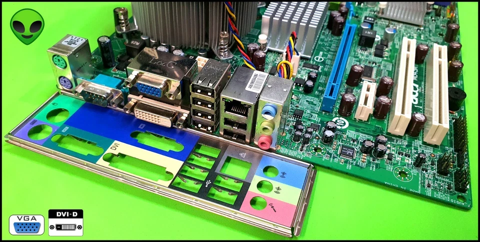 ACER MG43M VER. 1.1 + INTEL CORE 2 DUO E5400 SCHEDA MADRE SOCKET 775 DDR3 #5050 - Immagine 2 di 2