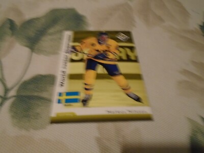 1998-1999 UD Choice MARCUS NILSSON #296 TEAM SWEEDEN