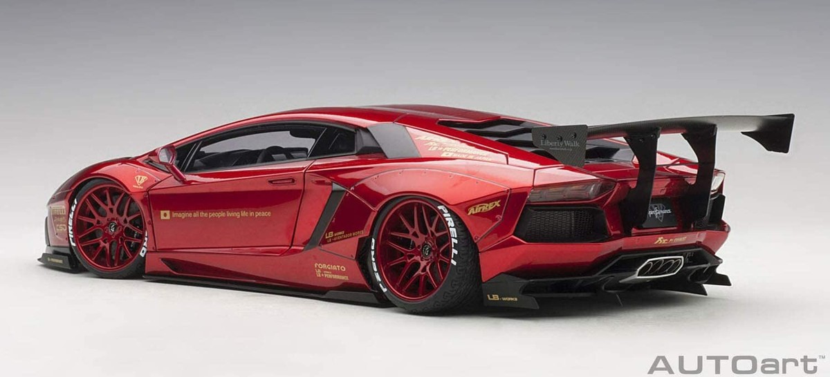 Finished product AUTOart 1/18 LB-WORKS Lamborghini Aventador