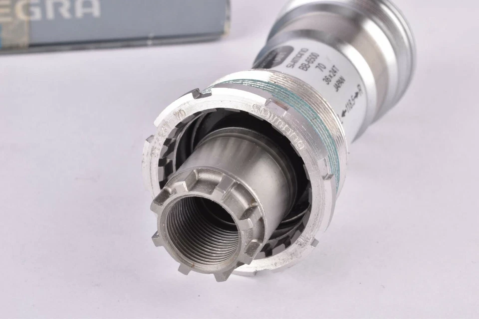 NOS/NIB Shimano Ultegra #BB-6500 Octalink Bottom Bracket in 118.5mm ITA thread - Bild 3 von 4