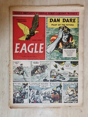 Eagle Comic Vol 2 No 6, 18th May 1951 A Floating Suction Grain Elevator