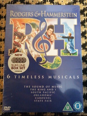 Rodgers & Hammerstein - 6 Timeless Musicals ~ DVD - NEW FACTORY SEALED ...