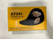 Audien ATOM OTC Hearing Aids Rechargeable Audio Amplifiers
