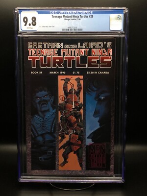 Teenage Mutant Ninja Turtles #29 1st Print CGC 9.8 1990 A.C. Farley Story - RARE