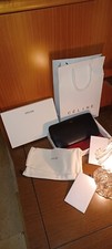CELINE PARIS PORTAFOGLIO DONNA PELLE NERA INUSATO