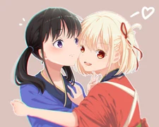 Anime Girls Lycoris Recoil Nishikigi Chisato Inoue  Gaming Mat Desk 14954