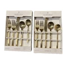 10pc Stainless Steel Flatware Set Gold - Hearth & Hand with Magnolia