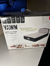Double air bed,  YAWN Air Bed is a motorised, self-inflating air bed