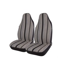 Baja Blanket Bucket Seat Covers Airbag Compatible for Car Truck SUV 2PCS Black