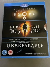 M. Night Shyamalan Collection: Signs, Sixth Sense, Unbreakable Blu-Ray Box Set