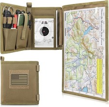 Tactical Pouch Military Map Case Holder Army Foldable Map Storage Pouch