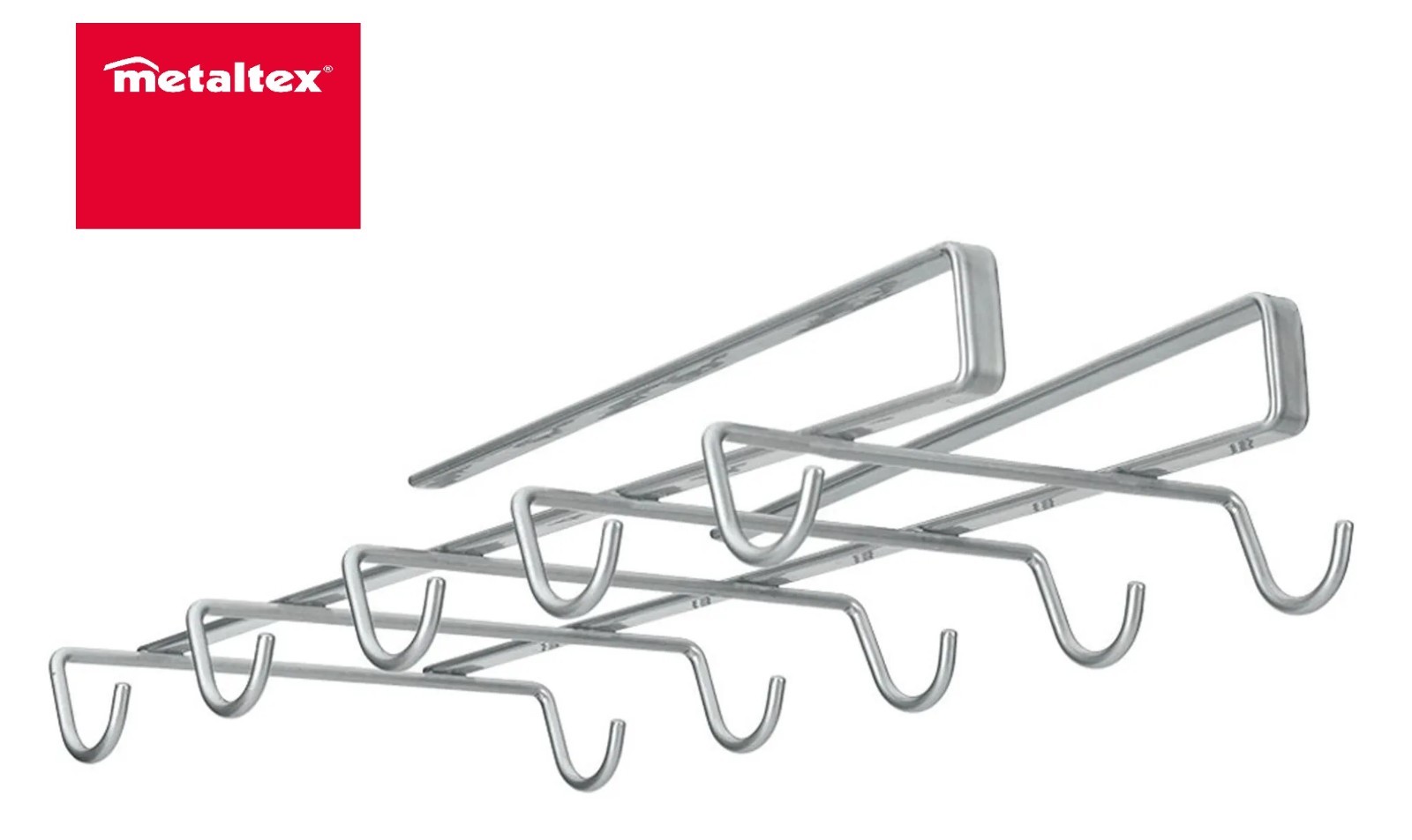 Metaltex Halter Appenditazze für Cups Silber Stahl
