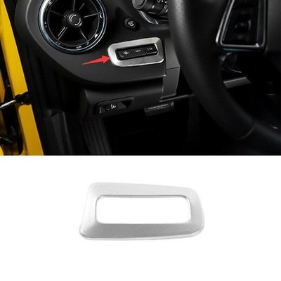 For Chevrolet Camaro 2016-2024 Matte Silver Head Up Display Button Frame Trim