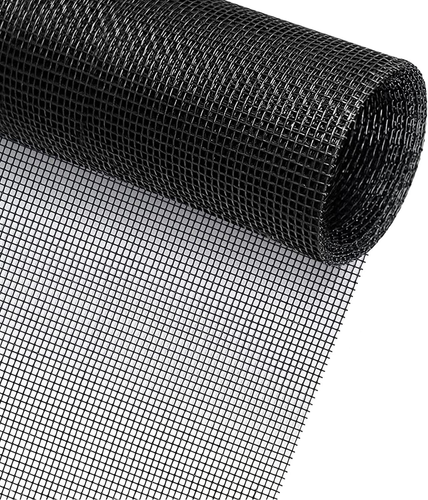 Zanzariera In Fibra Di Vetro 110x130cm Con Spazzola Inclusa – Rete Protettiva Per Finestre Tagliabile, Resistente Ai Raggi UV (Grigio)