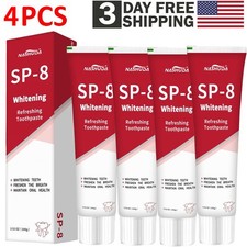 4Pcs Super Probiotic SP-8 Toothpaste, Probiotics Bright White Toothpaste, Sp 8