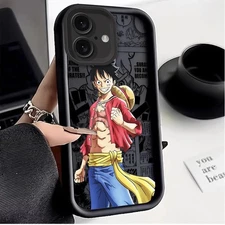 Anime Luffy Comic Phone Case For iPhone 17 16E 16 15 14 13 12 11 Plus Pro Max X