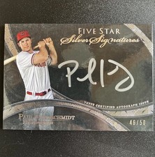 2014 TOPPS FIVE STAR PAUL GOLDSCHMIDT AUTO SILVER SIGNATURES /50 DBACKS YANKEES