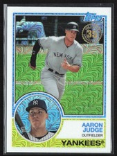 2018 Topps Baseball Silver Pack 1983 Chrome Promo Cards 20