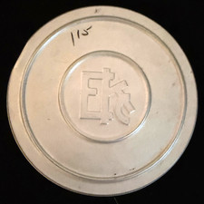 Vintage Eastman Kodak EKC 8mm Metal Film Tin with 5" Reel some Film