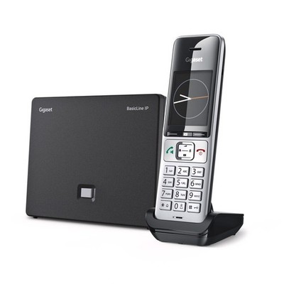 Gigaset BasicLine IP+COMFORT 500HX silber-schwarz Basisstation (2. Wahl)