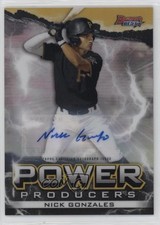 2020 Bowman's Best Power Producers Auto /99 Nick Gonzales #PP-NG Auto 0n64
