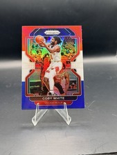 Coby White | ‘21-22 Panini Prizm | Red White & Blue | #143 Bulls