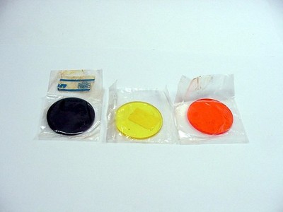 Nikon E100 / E200 Microscope Filter Set | Sealed in Nikon bags | NOS | New | $75