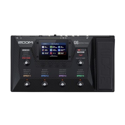 ZOOM Multi-Effects for Electric Guitar 3 Year Extension Warranty G6 Music