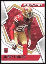 2021 Panini Rookies & Stars #196 Ambry Thomas San Francisco 49ers Rookie