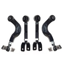 4pcs Adjustable Arms Alignment Rear Camber Toe Kit L R