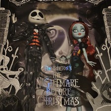 Monster High Skullector The Nightmare Before Christmas Jack & Sally Dolls HNF99