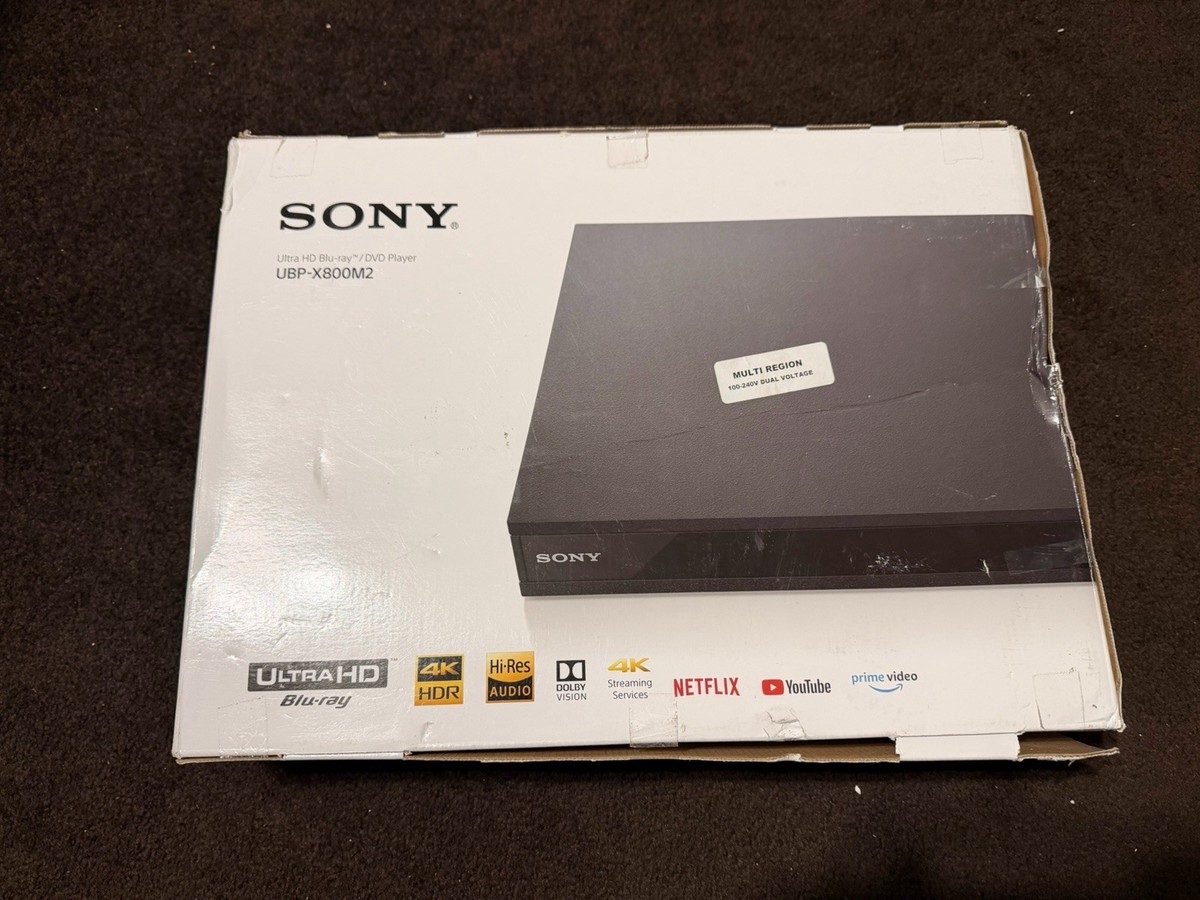 Sony UBP-X800M2 4K UHD Blu-ray Player - Black for sale online | eBay