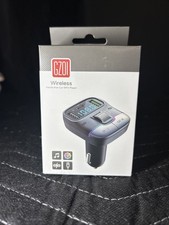 GZOI Wireless Hands Free Car Phone Charger FM Transmitter Bluetooth Car Charger